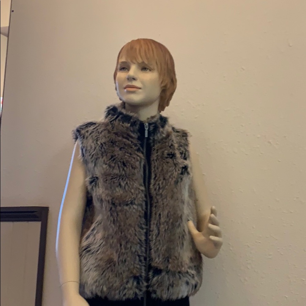 A furry vest